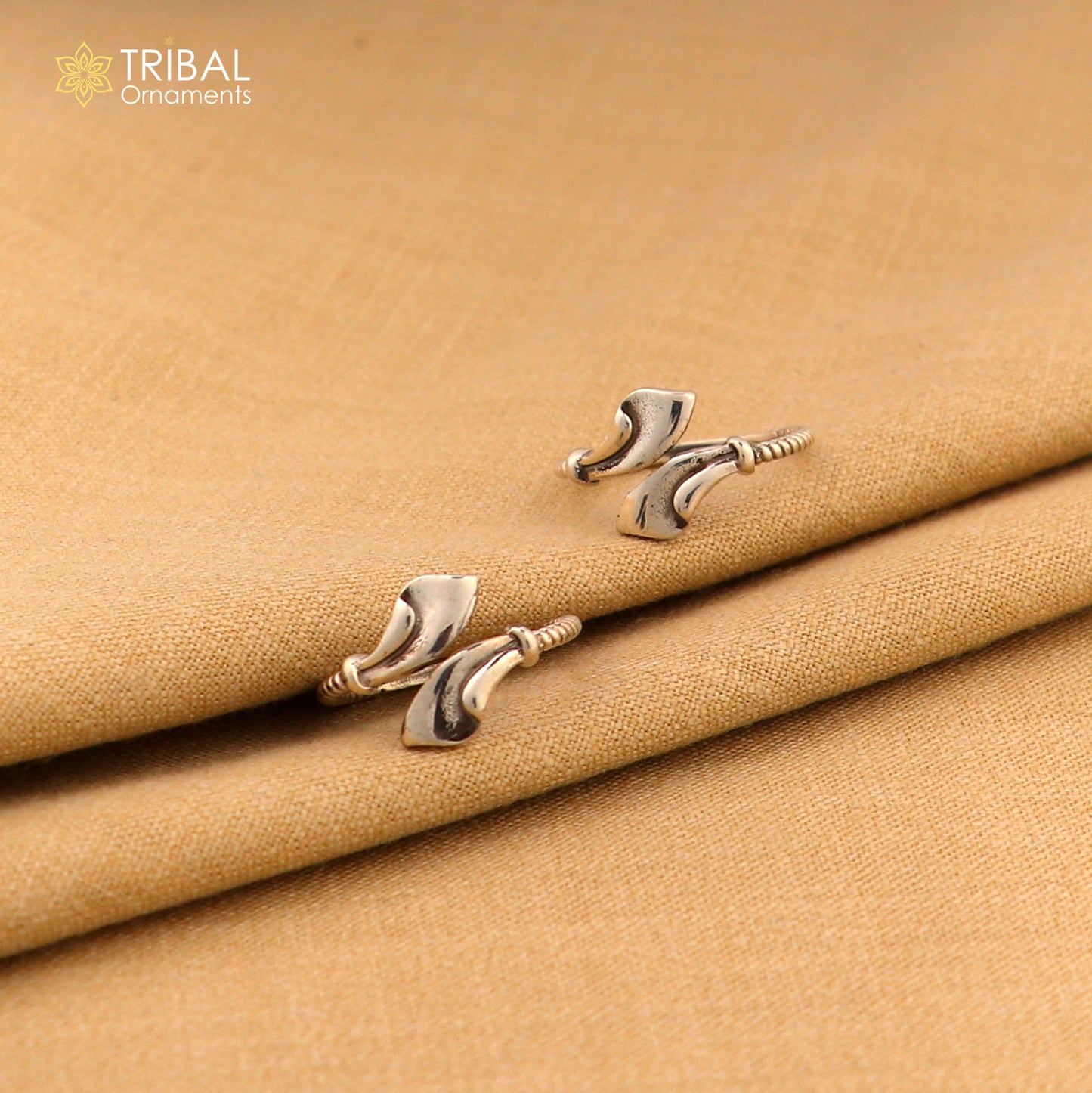 925 sterling silver handmade amazing vintage style toe ring, best gifting tiny tone ring 92.5% pure silver jewelry from india ytr11 - TRIBAL ORNAMENTS