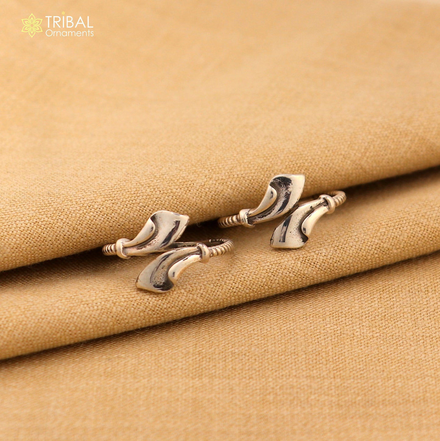 925 sterling silver handmade amazing vintage style toe ring, best gifting tiny tone ring 92.5% pure silver jewelry from india ytr11 - TRIBAL ORNAMENTS