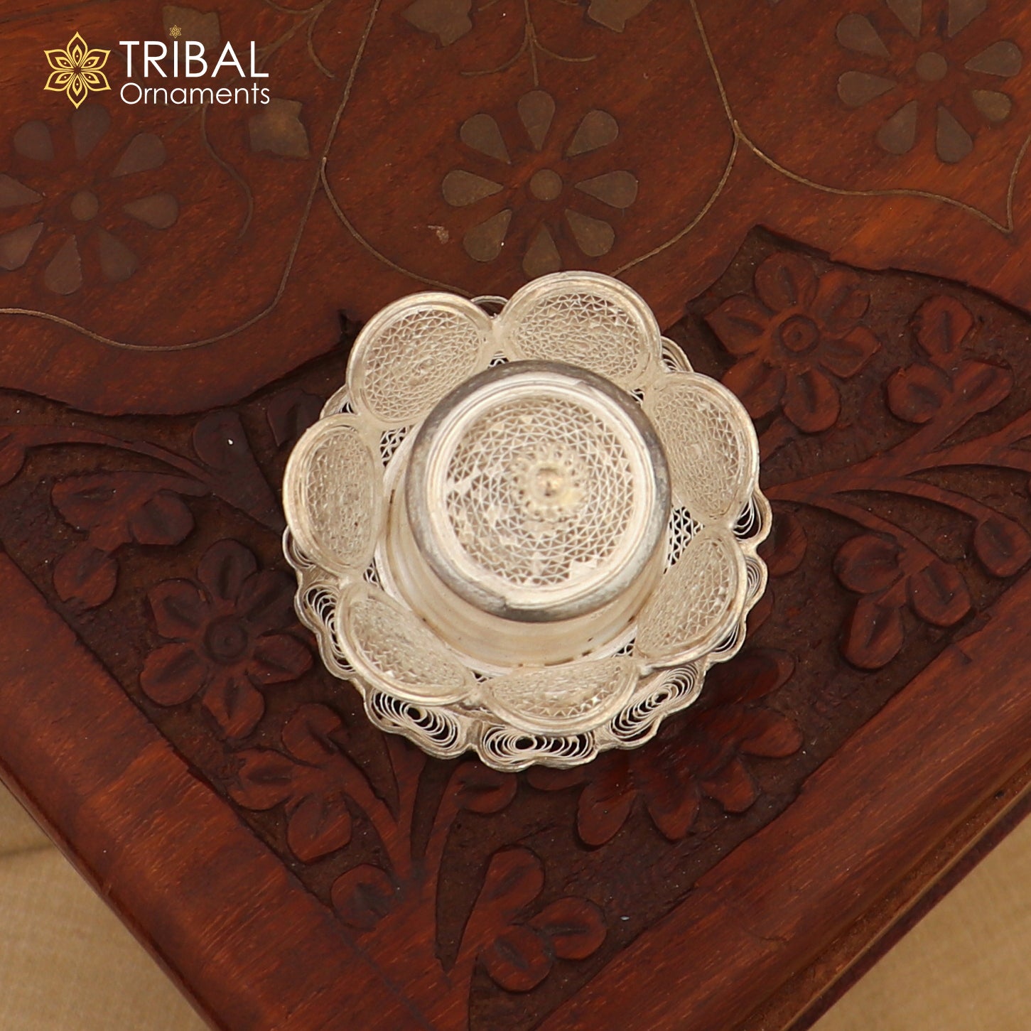 925 Sterling silver handmade fabulous meenakari trinket box, container box, casket box, sindoor box, enamel work customized  box stb863 - TRIBAL ORNAMENTS