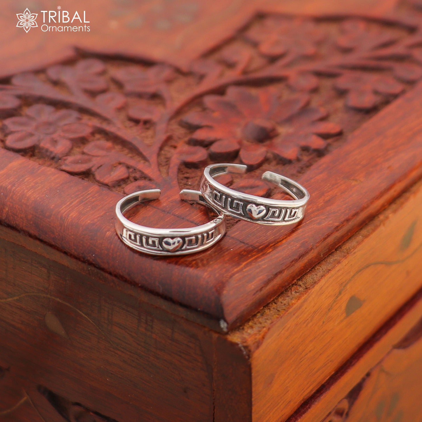 925 sterling silver handmade gorgeous design vintage style simple toe ring, best gifting tiny tone ring 925 stamped jewelry from india ytr09 - TRIBAL ORNAMENTS