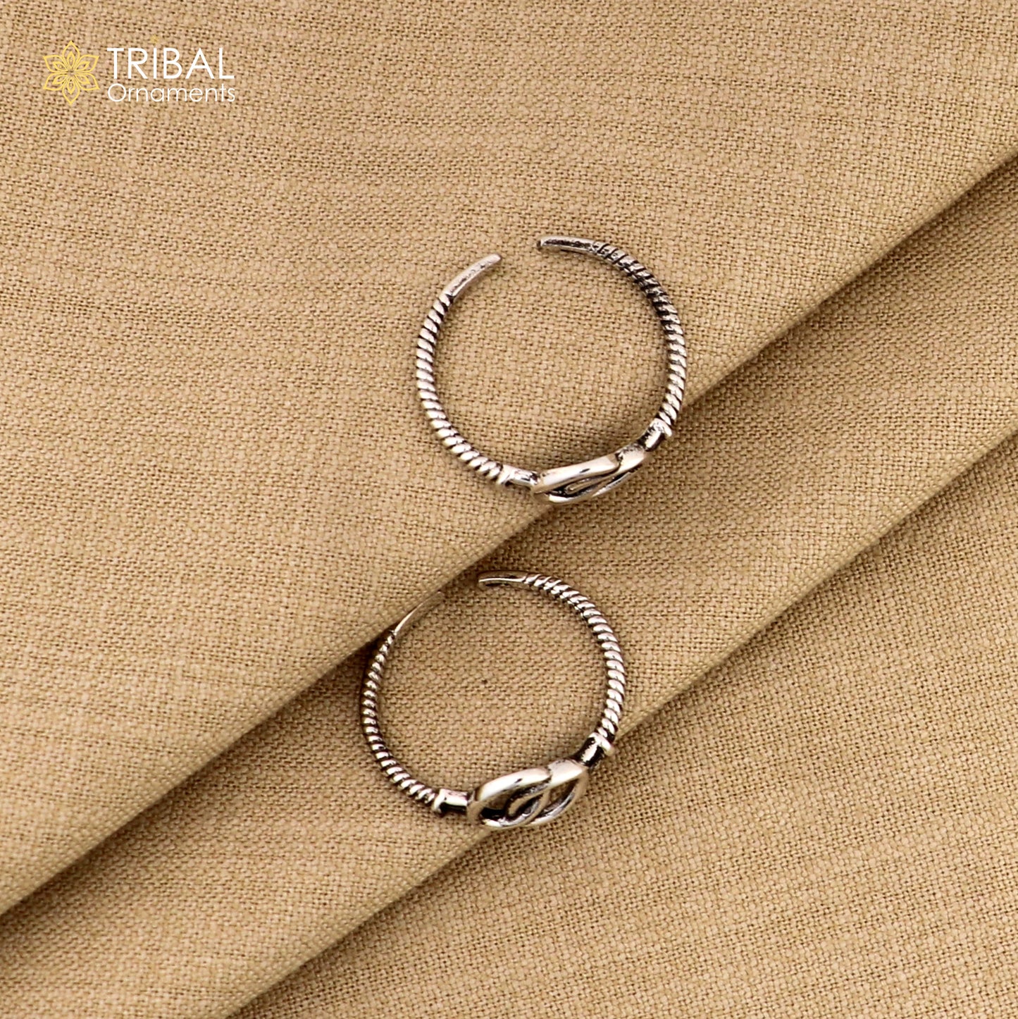 925 sterling silver handmade gorgeous design vintage style toe ring, best gifting tiny tone ring 925 stamped jewelry from india ytr04 - TRIBAL ORNAMENTS