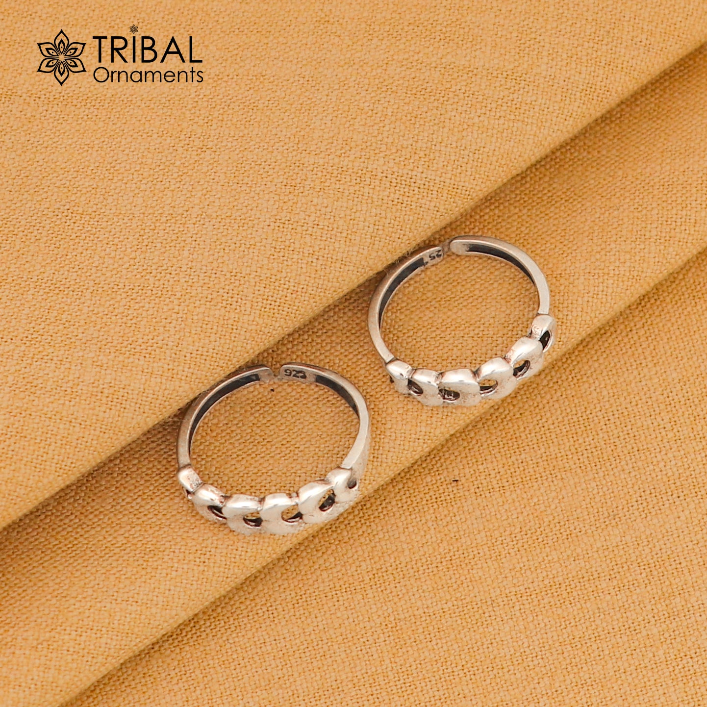 925 sterling silver handmade gorgeous design vintage style toe ring, best gifting tiny tone ring 925 stamped jewelry from india ytr06 - TRIBAL ORNAMENTS