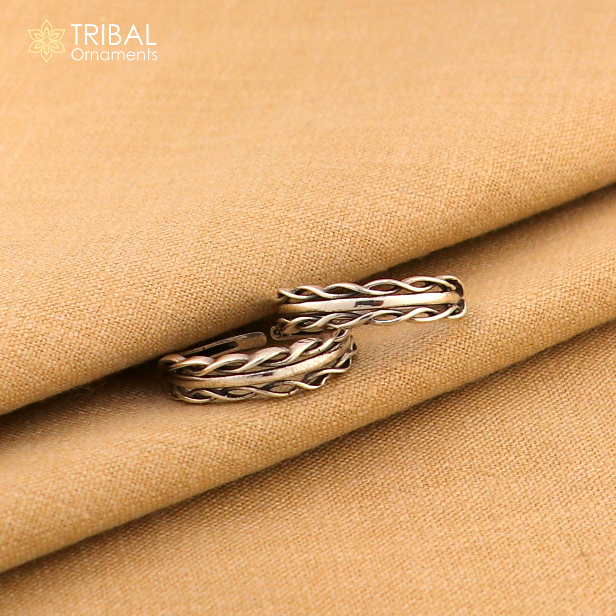 925 sterling silver handmade gorgeous design vintage style toe ring, best gifting tiny tone ring 925 stamped jewelry from india ytr07 - TRIBAL ORNAMENTS
