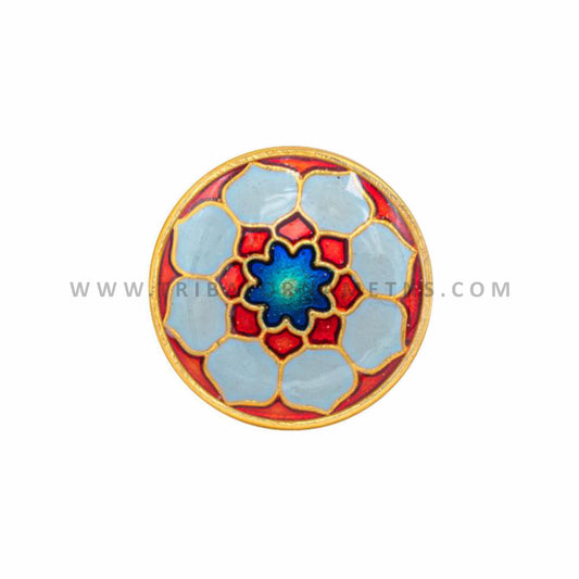 925 Sterling silver handmade gorgeous flower design gold polished buttons set of 13 pc for men's coat or suit, best jewelry for all occasions btn58 - TRIBAL ORNAMENTS