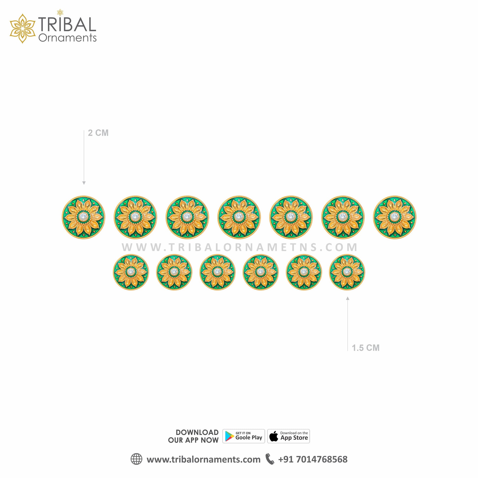 925 Sterling silver handmade gorgeous green round shape design fancy gold polished buttons set of 13 pc for men's coat or suit, best jewelry for all occasions btn65 - TRIBAL ORNAMENTS