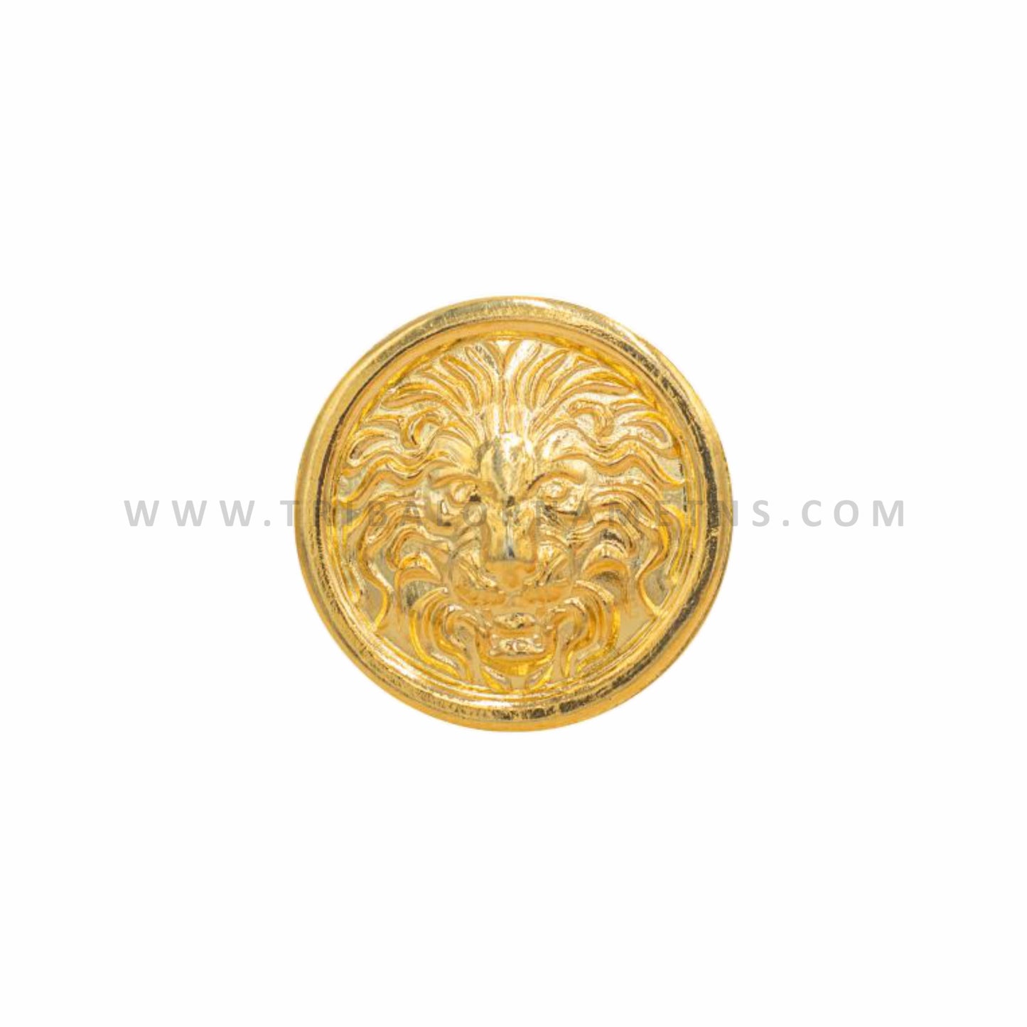 Set of 13 handmade 925 sterling silver lion face design fancy buttons for men's coat or suit by TRIBAL ORNAMENTS.