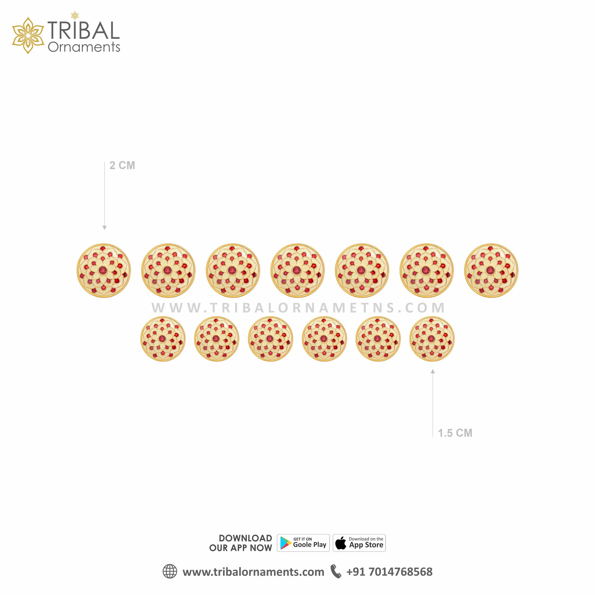 925 Sterling silver handmade gorgeous red minakari design fancy buttons set of 13 pc for men's coat or suit, best jewelry for all occasions btn84 - TRIBAL ORNAMENTS