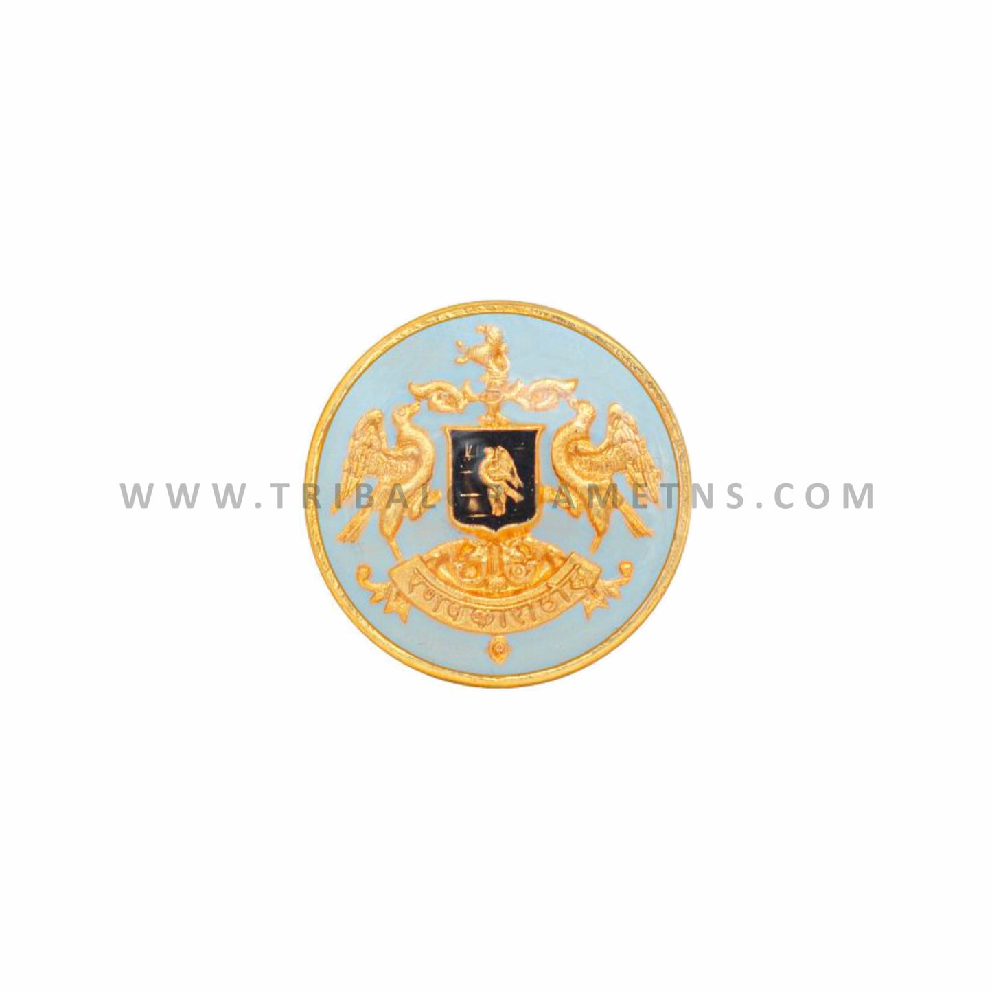 925 Sterling silver handmade gorgeous  royal Rathore logo design gold polished buttons set of 13 pc for men's coat or suit, best jewelry for all occasions btn63 - TRIBAL ORNAMENTS