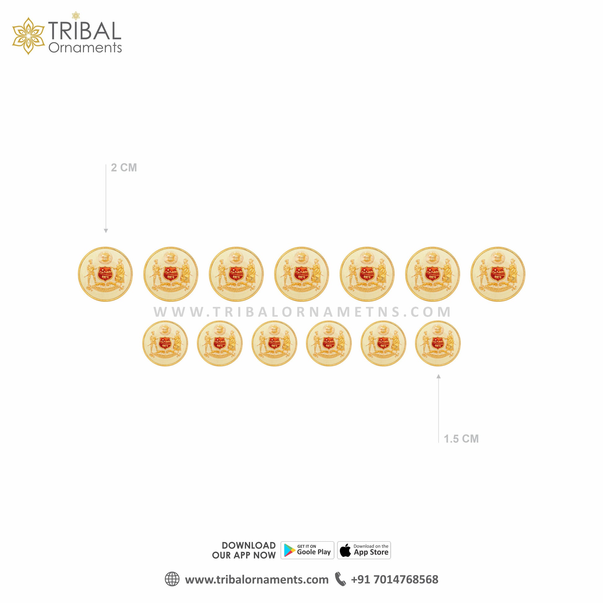 925 Sterling silver handmade gorgeous stylish design gold polished buttons set of 13 pc for men's coat or suit, best jewelry for all occasions btn55 - TRIBAL ORNAMENTS