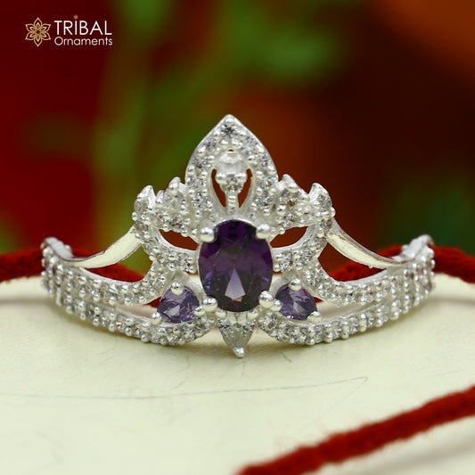 925 sterling silver handmade lord baby Krishna Mukut, amazing Laddu Gopala, crawling Krishna crown head jewelry SM26 - TRIBAL ORNAMENTS