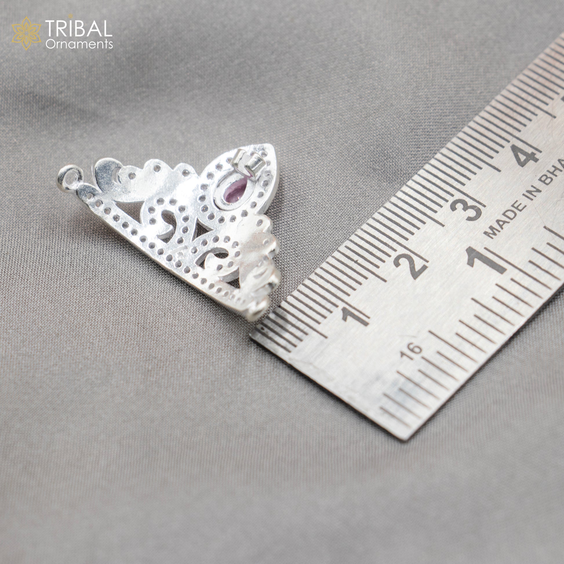 925 sterling silver handmade lord baby Krishna Mukut, amazing Laddu Gopala, crawling Krishna crown head jewelry sm38 - TRIBAL ORNAMENTS