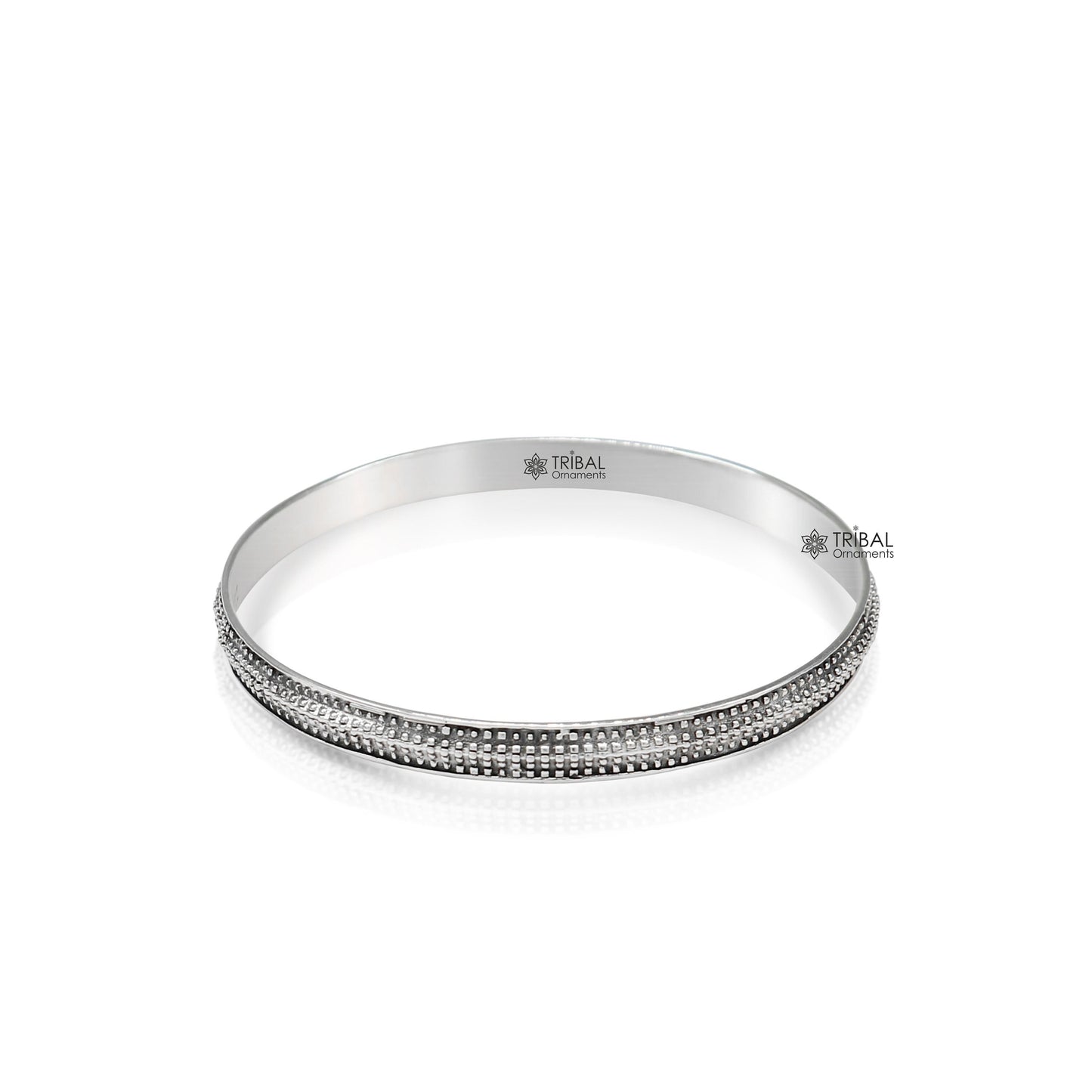 925 sterling silver handmade Punjabis shikha men's women's kada bracelet, amazing designer kada fashion delicate kada  nsk819 - TRIBAL ORNAMENTS