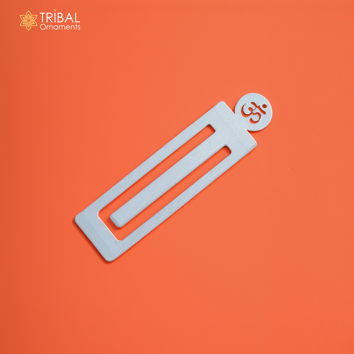 925 Sterling silver handmade silver cliped  bookmark customized jewellery su1335 - TRIBAL ORNAMENTS