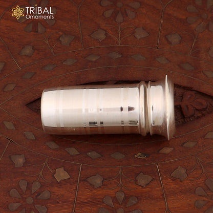 925 Sterling silver handmade small pill box, Tobacco box, storage box silver utensils, silver box, personal box men's accessories su589 - TRIBAL ORNAMENTS