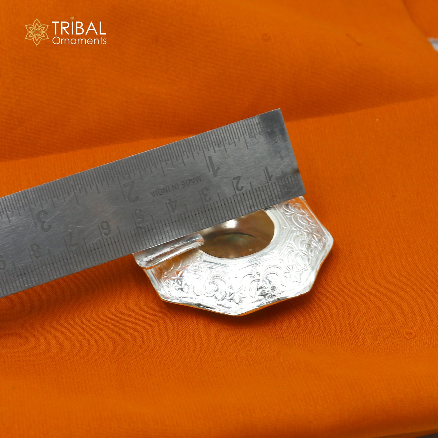 925 sterling silver handmade vintage design flower art small ashtray for cigarette royal unique luxury gift stb413) - TRIBAL ORNAMENTS