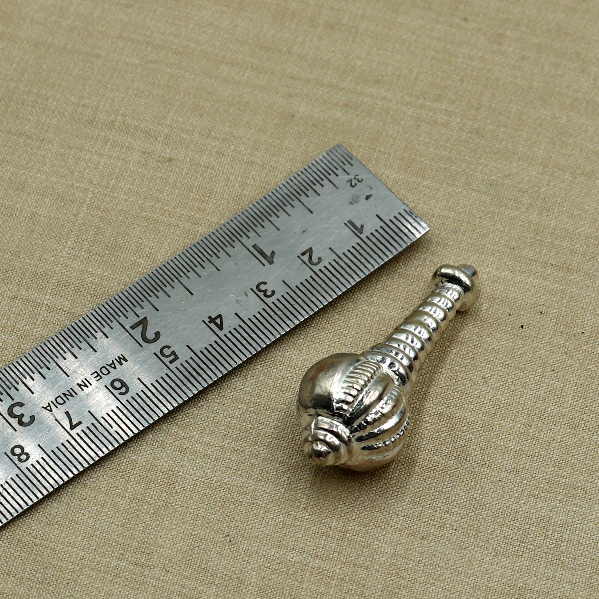 925 sterling silver hanuman gota/ gada art809 - TRIBAL ORNAMENTS