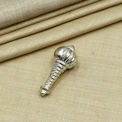 925 sterling silver Hanuman Gota Gada pendant by Tribal Ornaments featuring intricate tribal design and detailed craftsmanship.
