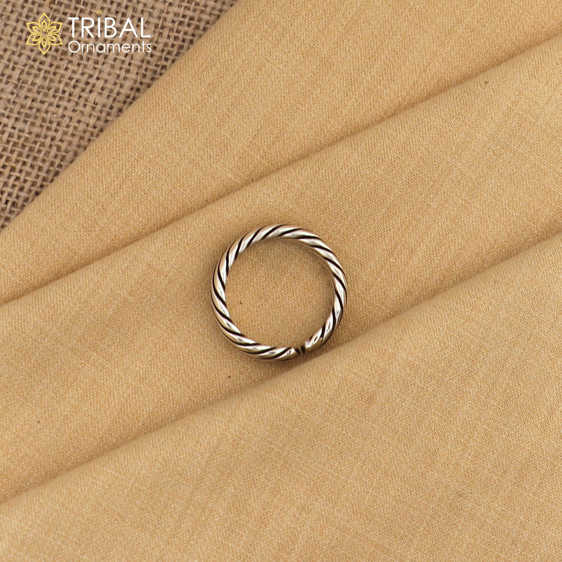 925 sterling silver line design stylish ring unisex Jewelry sr791 - TRIBAL ORNAMENTS