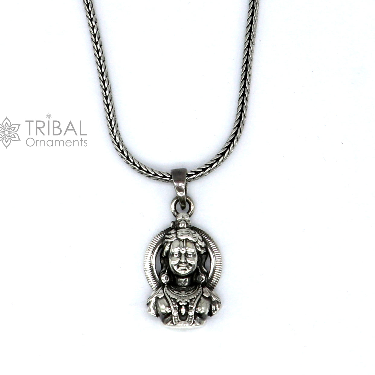 925 sterling silver lord Rama pendant, Ram lalla pendant nsp788 - TRIBAL ORNAMENTS