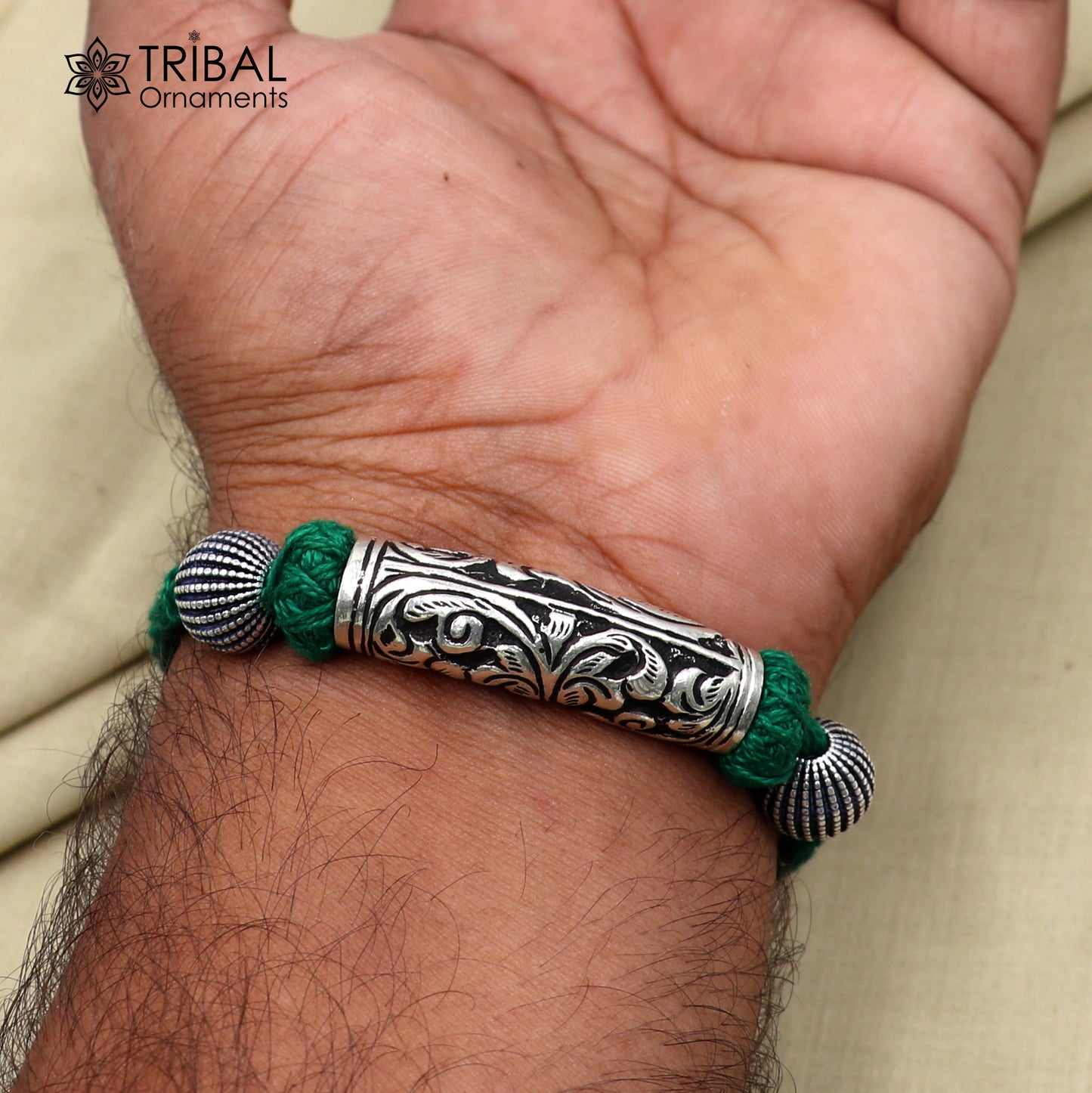 925 sterling silver modern Fancy stylish charm bracelet, adjustable brides gifting fashion wedding ethnic bracelet tribal jewelry sbr690 - TRIBAL ORNAMENTS