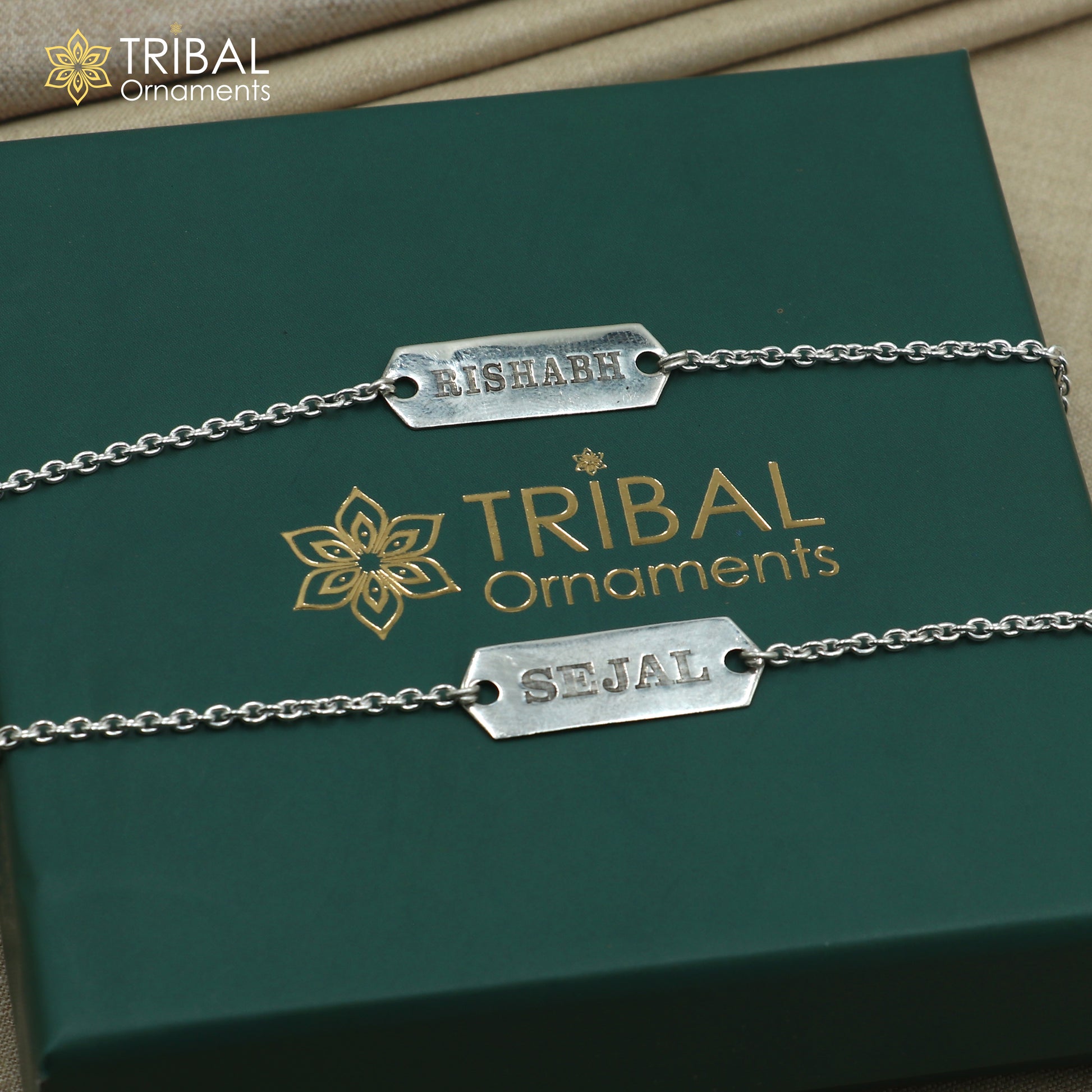 925 sterling silver Personalized Paperclip Link Chain adjustable Bracelet Perfect for Every Bond sbr770 - TRIBAL ORNAMENTS