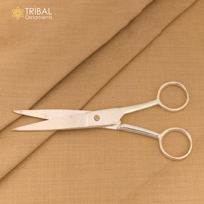 925 sterling silver scissor, amazing silver tools for gifting to idols or puja articles su1366 - TRIBAL ORNAMENTS