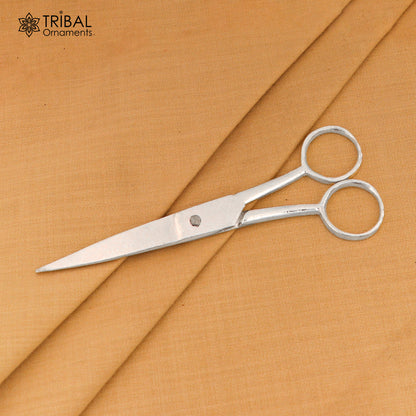 925 sterling silver scissor, amazing silver tools for gifting to idols or puja articles su1366 - TRIBAL ORNAMENTS