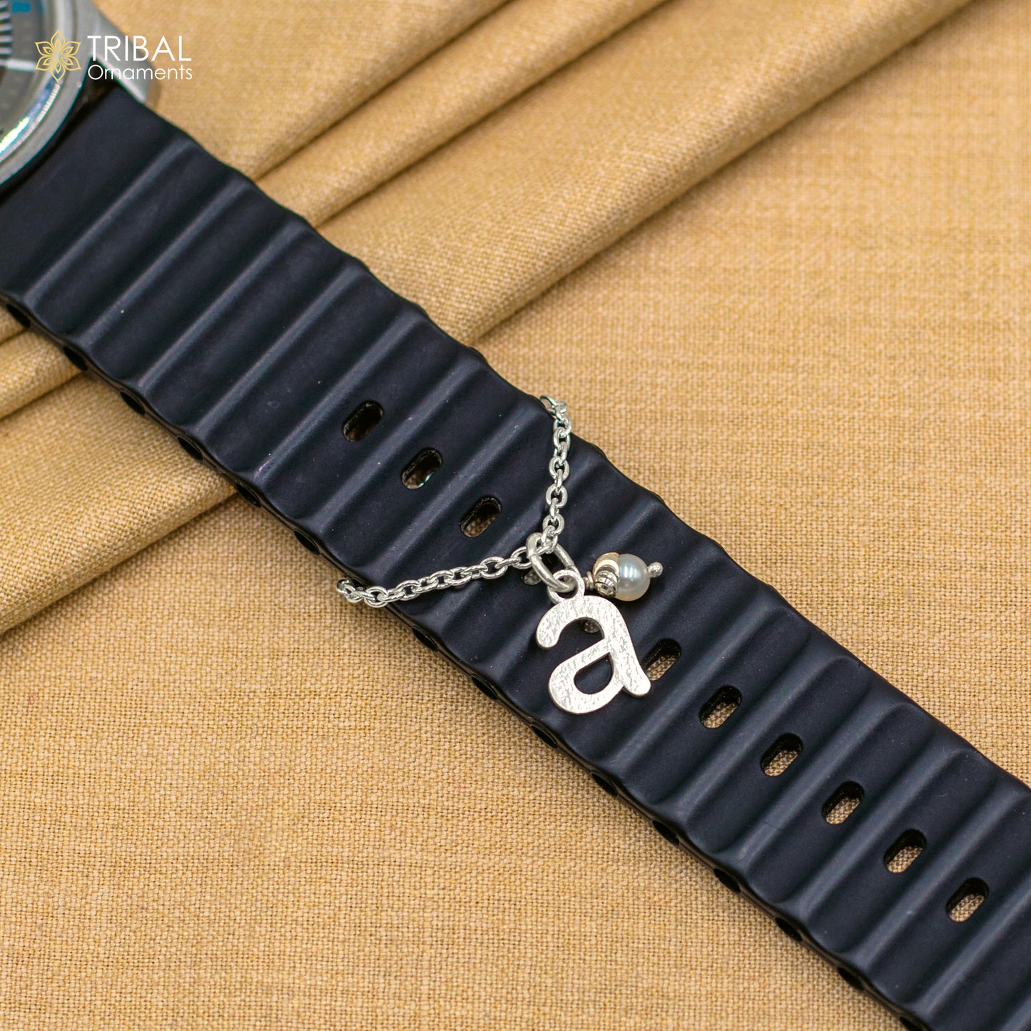 925 sterling silver stylish personalized watch charms wsc07 - TRIBAL ORNAMENTS