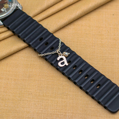 925 sterling silver stylish personalized watch charms wsc07 - TRIBAL ORNAMENTS