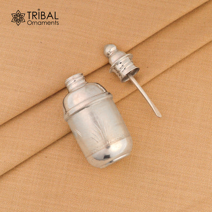 925 sterling silver trinket box, sindoor box/ casket box bridal Vermilion gifts box collection, container box, jewelry box art stb882 - TRIBAL ORNAMENTS