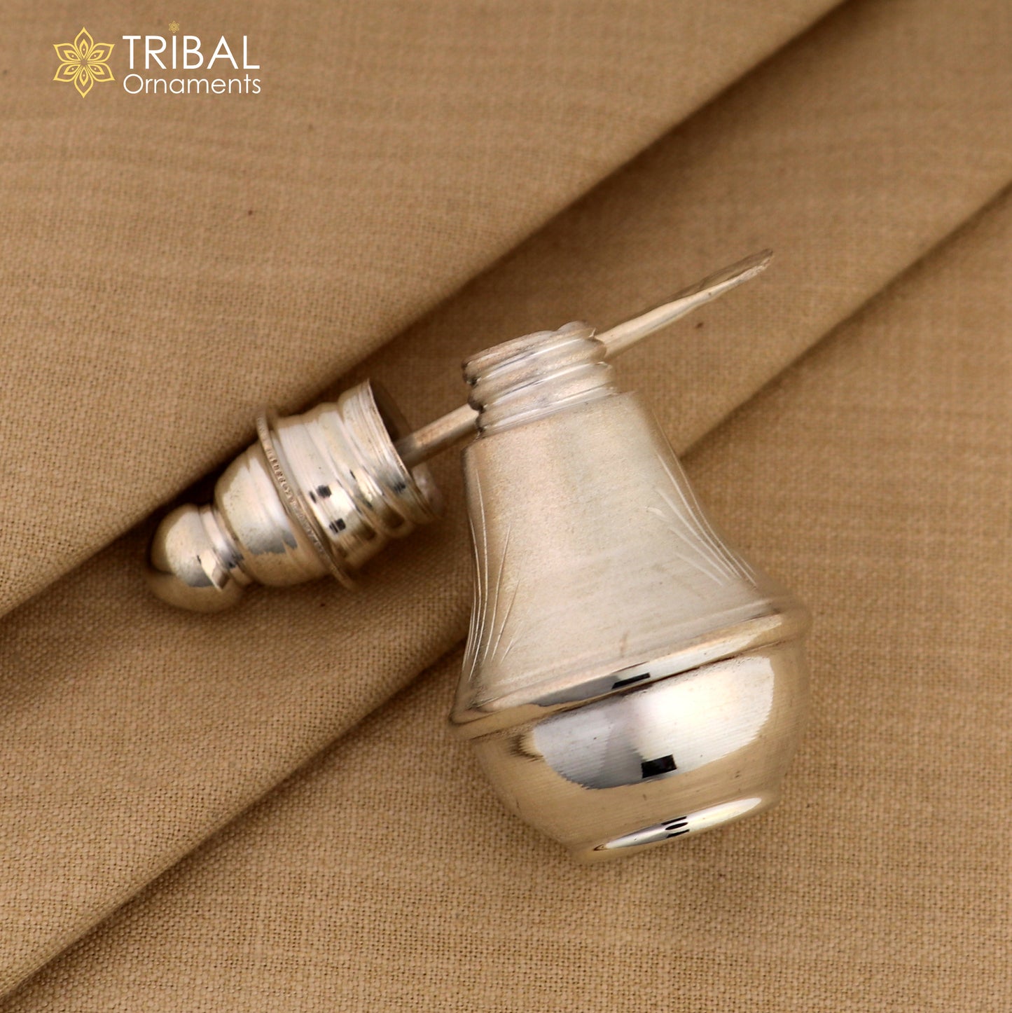 925 sterling silver trinket box, sindoor box/ casket box bridal Vermilion gifts box collection, container box, jewelry box art stb883 - TRIBAL ORNAMENTS