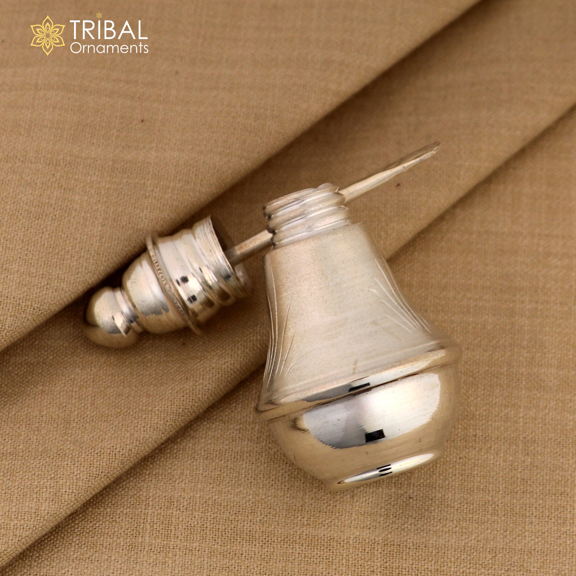 925 sterling silver trinket box, sindoor box/ casket box bridal Vermilion gifts box collection, container box, jewelry box art stb883 - TRIBAL ORNAMENTS