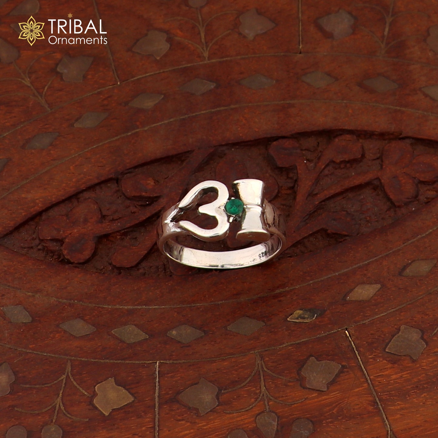 925 sterling silver vintage customized design shiva trident trishul ring band, excellent customized pretty ring unisex jewelry sr280 - TRIBAL ORNAMENTS