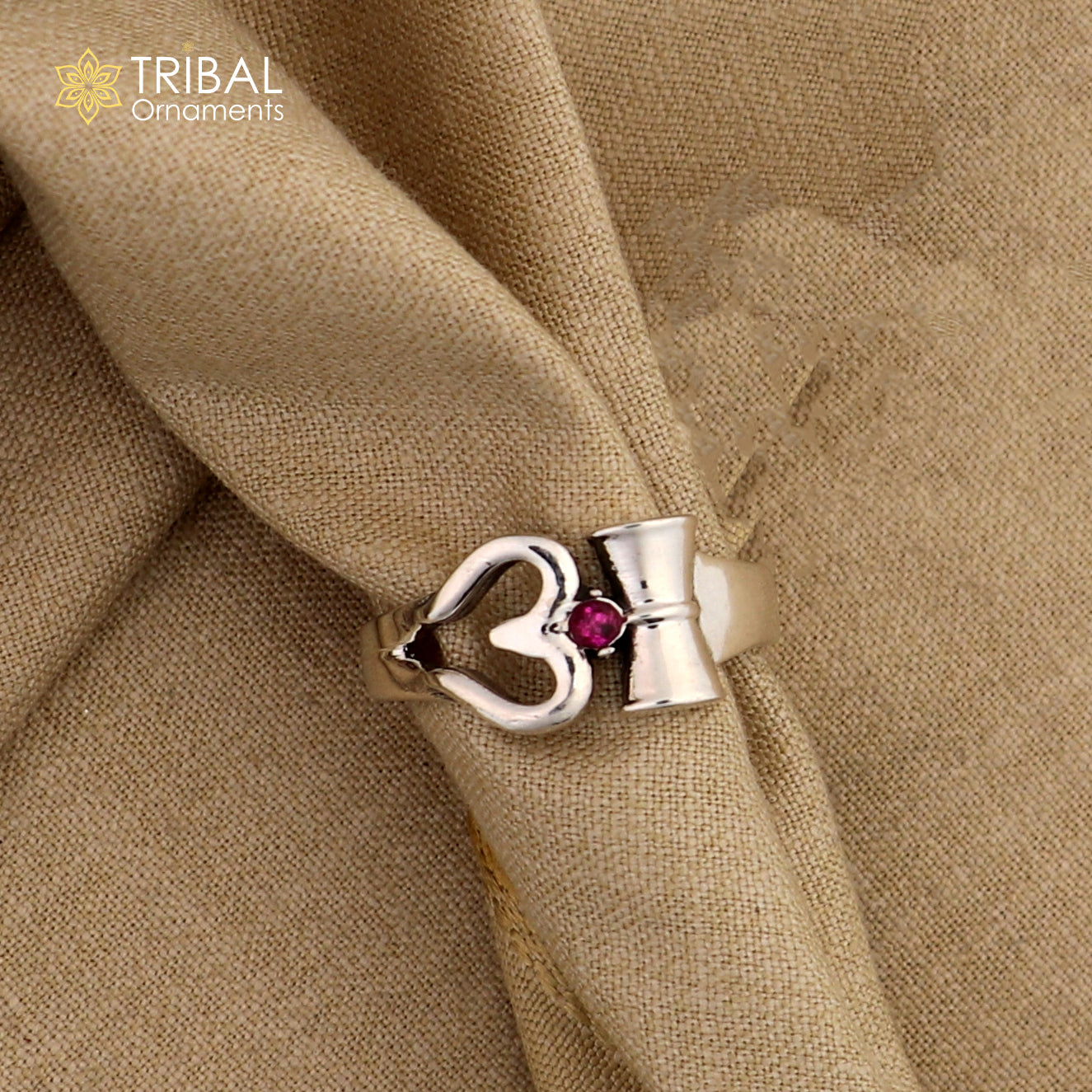 925 sterling silver vintage customized design shiva trident trishul ring band, excellent customized pretty ring unisex jewelry sr281 - TRIBAL ORNAMENTS