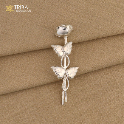 925sterling silver  flower puja god temple article, silver worshipping article su1344 - TRIBAL ORNAMENTS