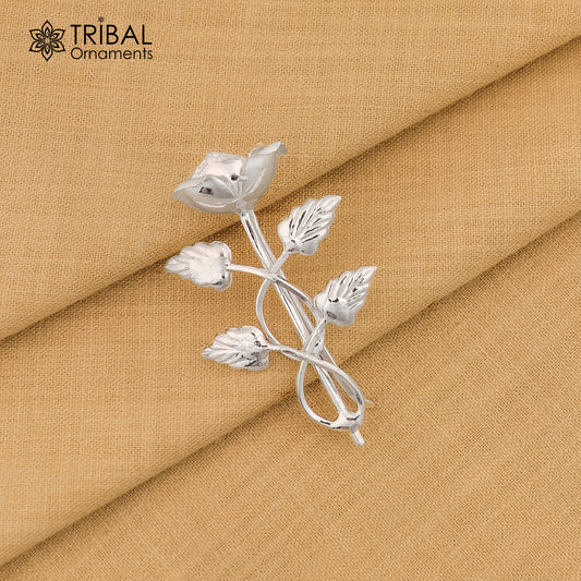 925sterling silver  flower puja god temple article, silver worshipping article su1344 - TRIBAL ORNAMENTS