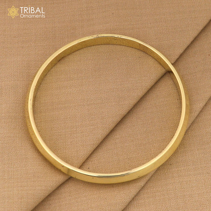 Tribal Ornaments Ashtdhatu Kada featuring a casual, plain shiny unisex bangle jewelry design.