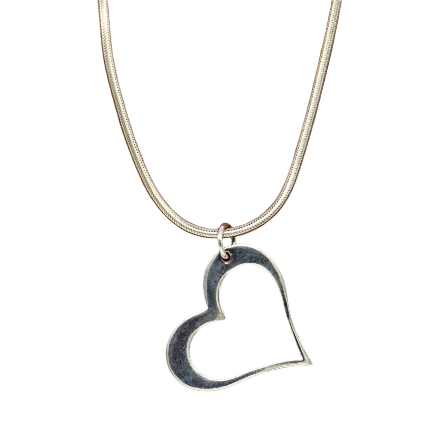 Handmade solid 925 sterling silver heart pendant, excellent unique design stylish unisex personalized gift pendant jewelry from india ssp521 - TRIBAL ORNAMENTS