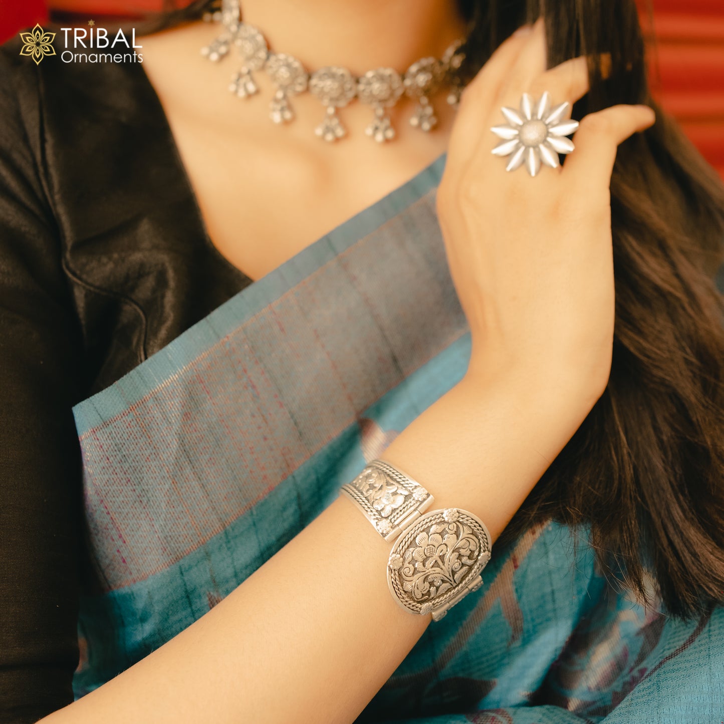 Indian Cultural design handmade silver fabulous vintage adjustable ring with amazing design indian tribal belly dance jewelry sr397 - TRIBAL ORNAMENTS