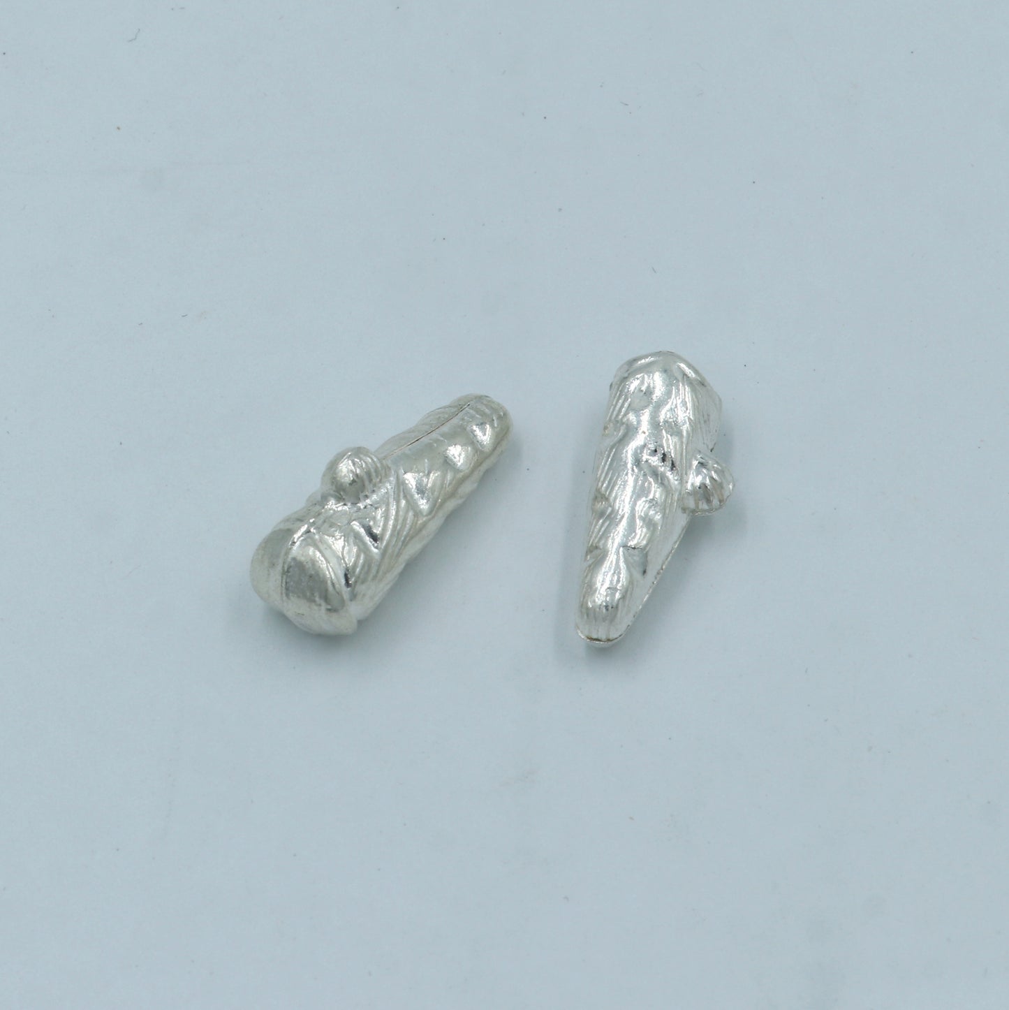 Lot 2 pieces 925 Sterling silver handmade silver turmeric  su1328 - TRIBAL ORNAMENTS