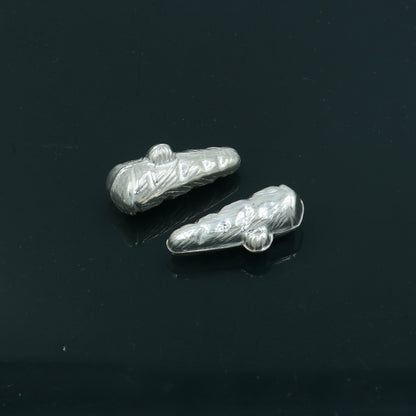 Lot 2 pieces 925 Sterling silver handmade silver turmeric  su1328 - TRIBAL ORNAMENTS