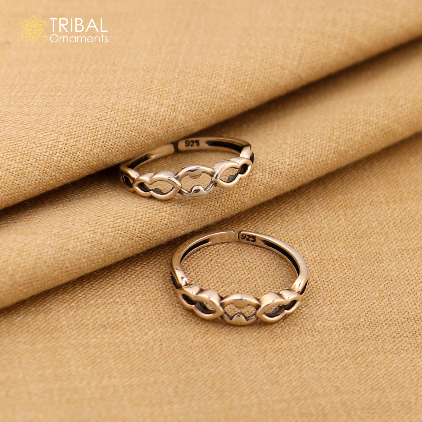 Unique design handcrafted 925 solid sterling silver toe ring, best brides personalized jewelry, wedding ethnic jewelry ytr21 - TRIBAL ORNAMENTS