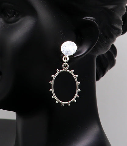 Vintage customized pure e925 sterling silver stud earring, excellent fancy elegant dainty light weight earrings best gifting ear654 - TRIBAL ORNAMENTS