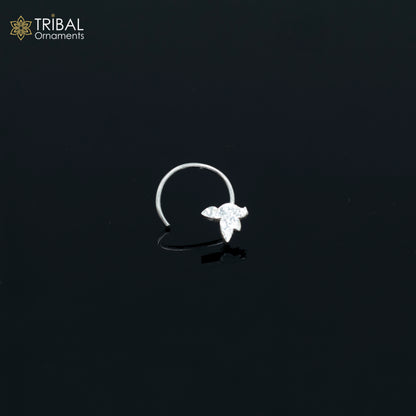 925 sterling silver bird design handmade fabulous nose pin u band tribal jewelry np68 - TRIBAL ORNAMENTS
