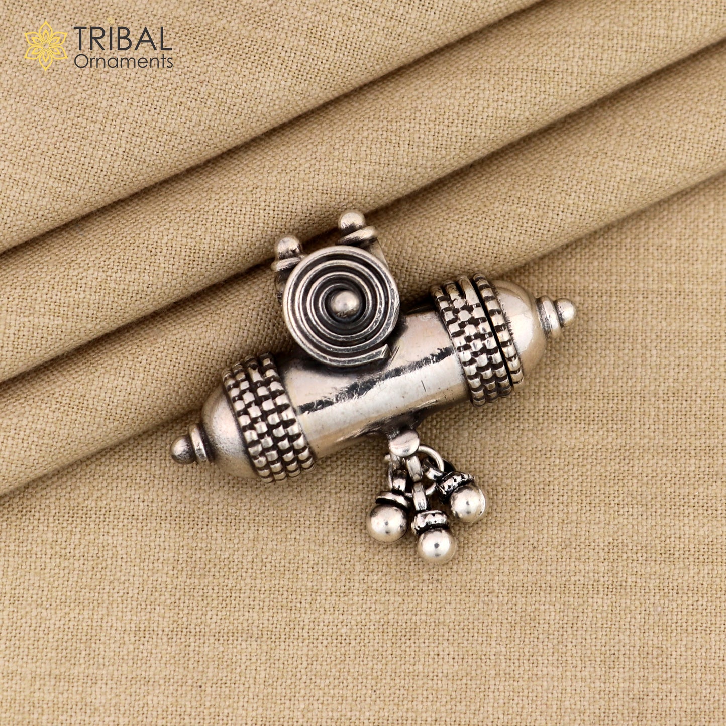 925 sterling silver amulet Pendant tribal jewellery nsp1047 - TRIBAL ORNAMENTS