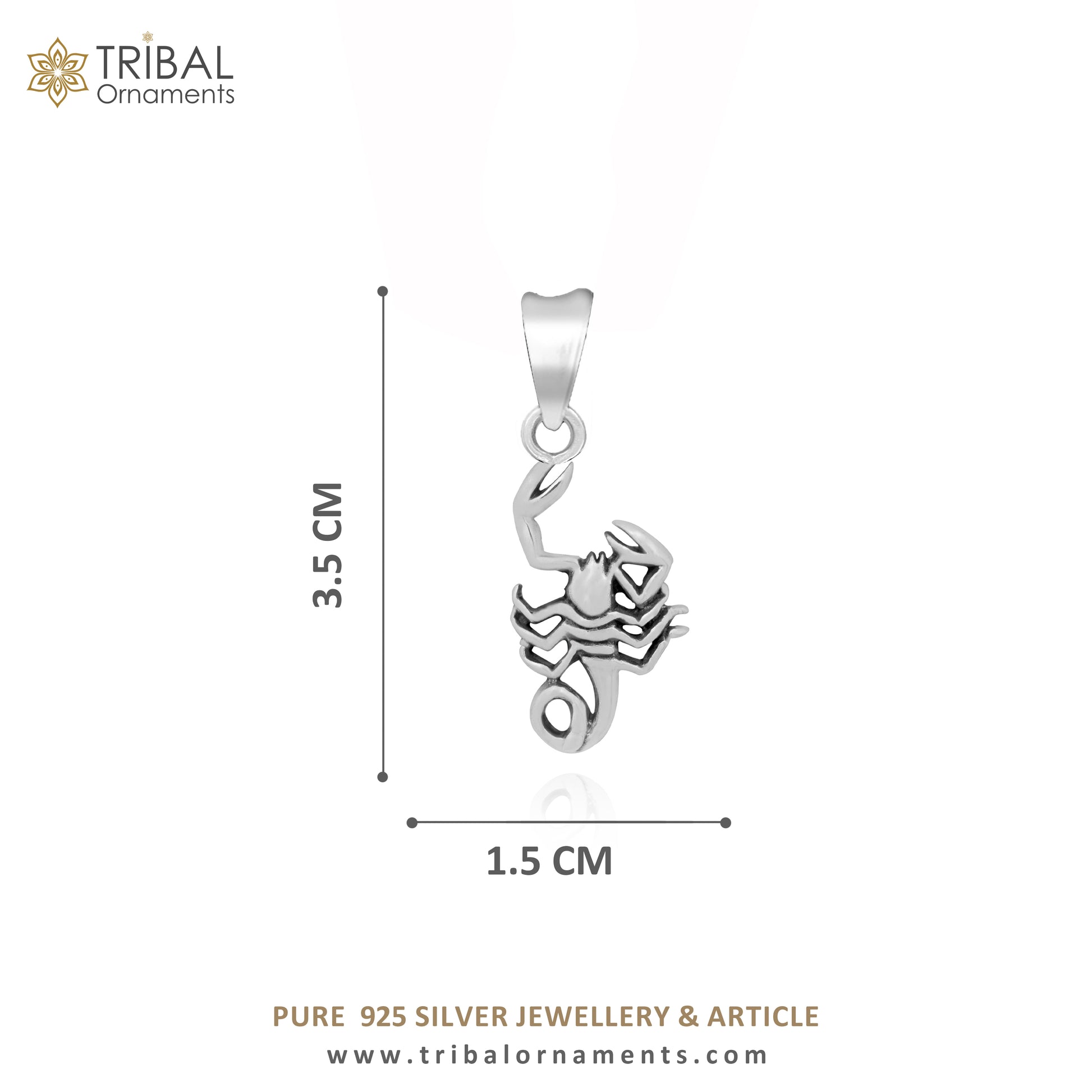 925 sterling silver elegant stylish vintage Scorpio design pendant, amazing fancy stylish pendant for boy's and girl's  ssp1616 - TRIBAL ORNAMENTS