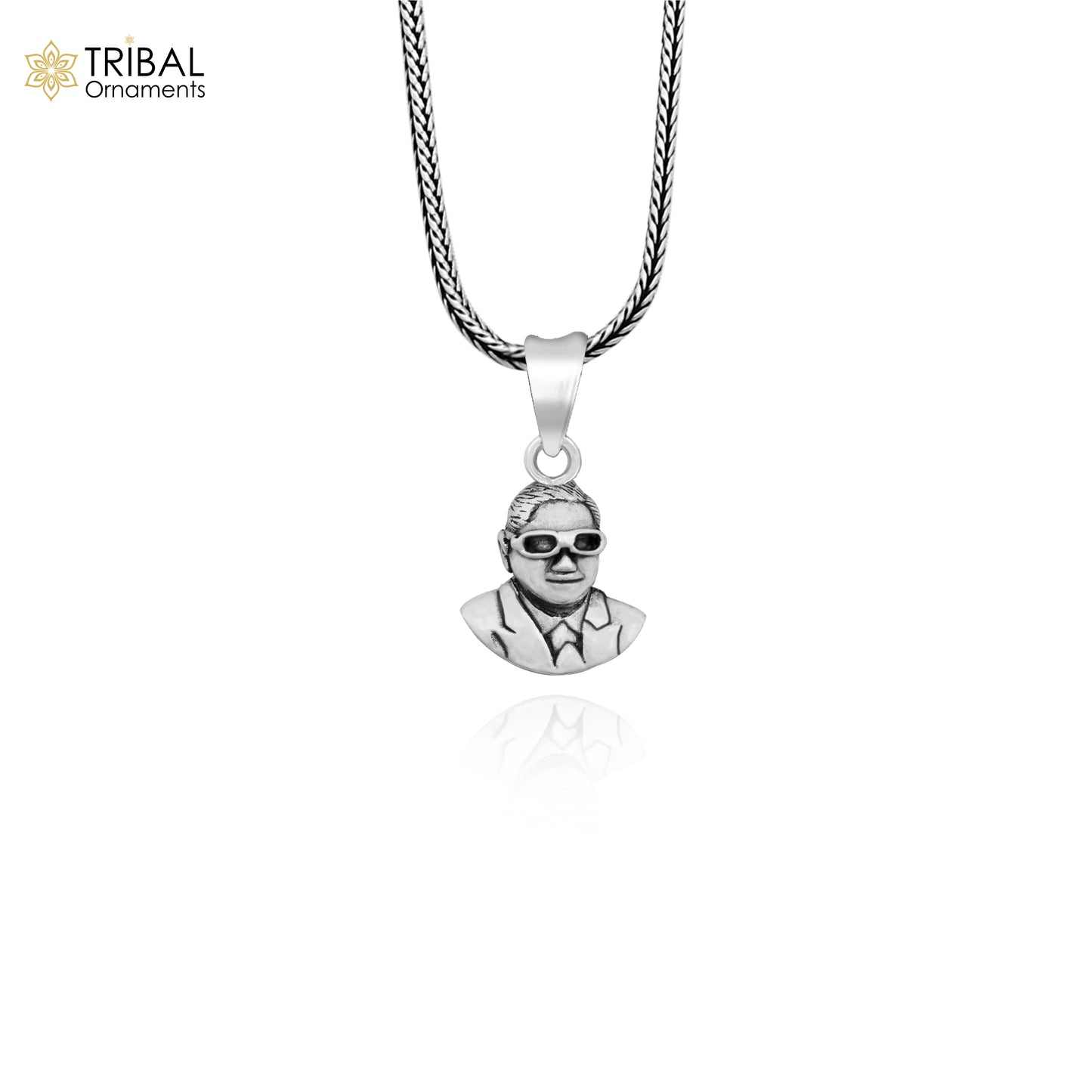 925 sterling silver handmade bheem rav Ambedkar design pendant, ambedkar pendant , best gifting jewelry ssp1673 - TRIBAL ORNAMENTS