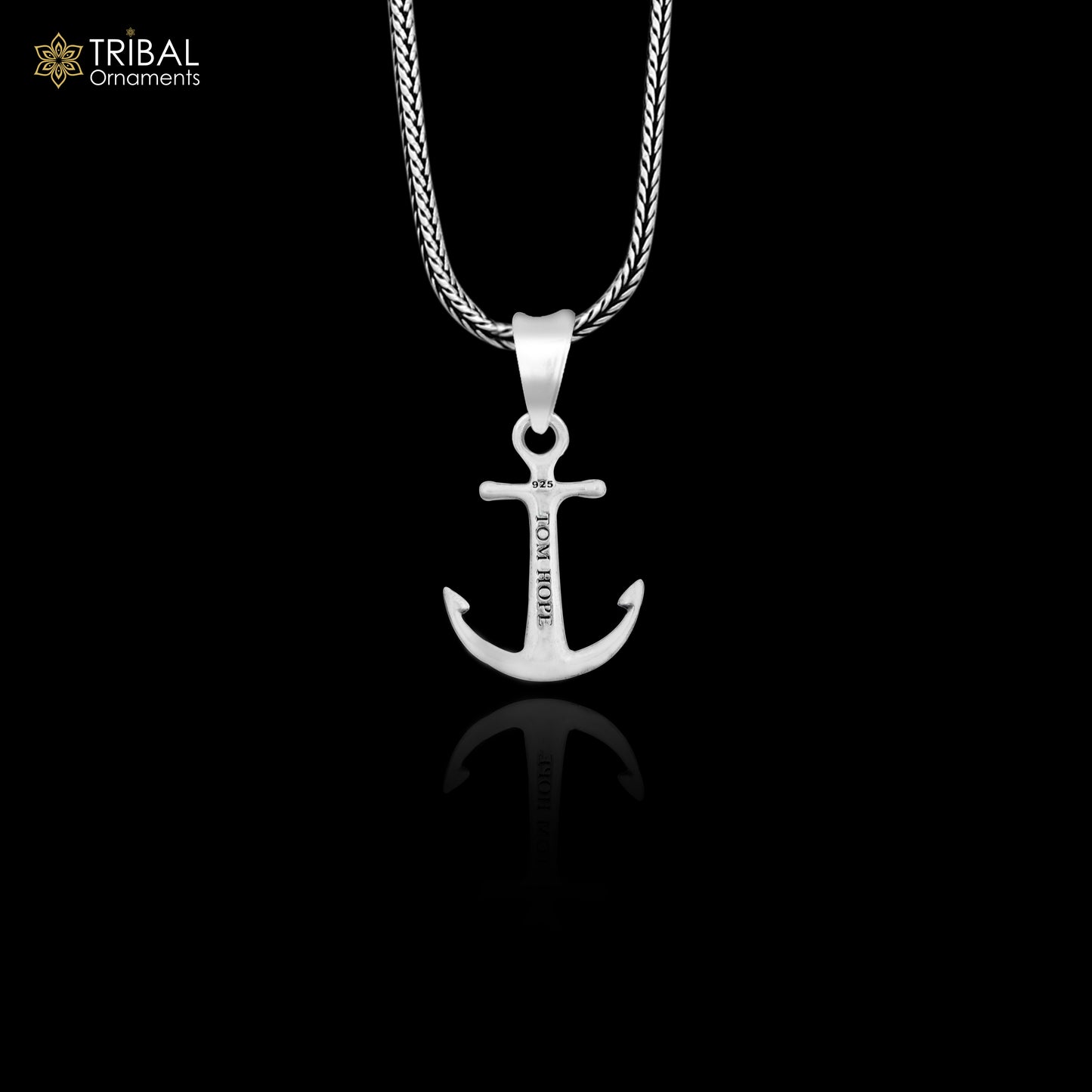 925 sterling silver handmade good luck TOM HOPE pendant, best gifting silver pendant, elegant divine jewelry ssp1450 - TRIBAL ORNAMENTS
