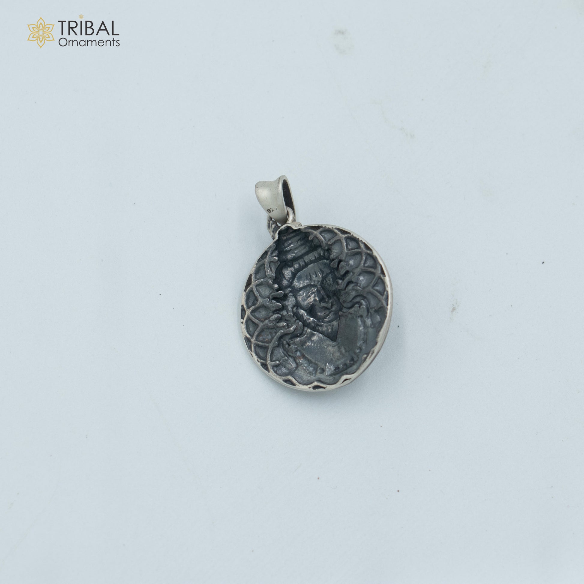 925 sterling silver handmade hanuman ( balaji ) Pendant  with chain tribal  jewellery nsp1009 - TRIBAL ORNAMENTS
