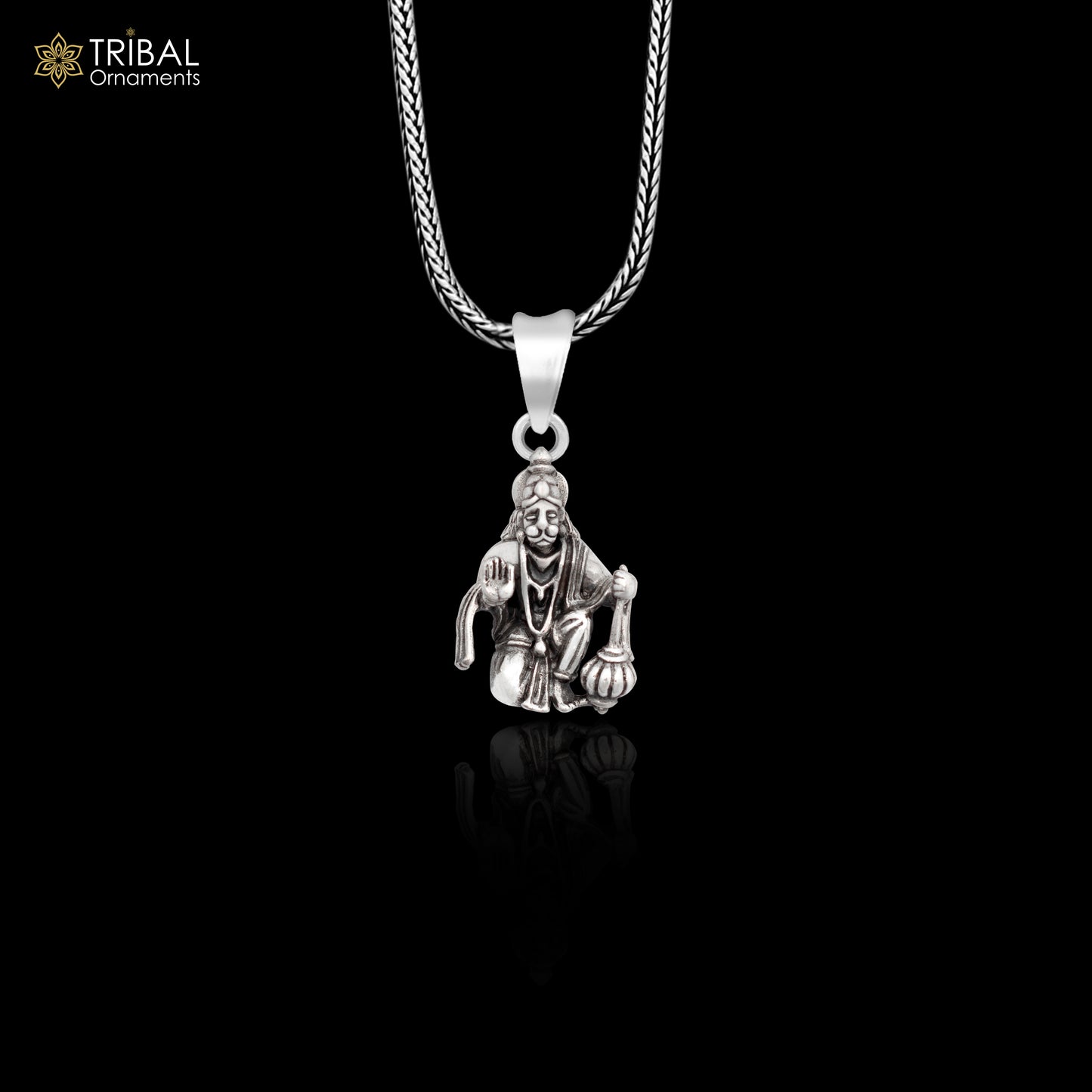 925 sterling silver handmade Hindu god Lord Hanuman pendant, amazing designer fabulous pendant unisex gifting jewelry ssp956 - TRIBAL ORNAMENTS